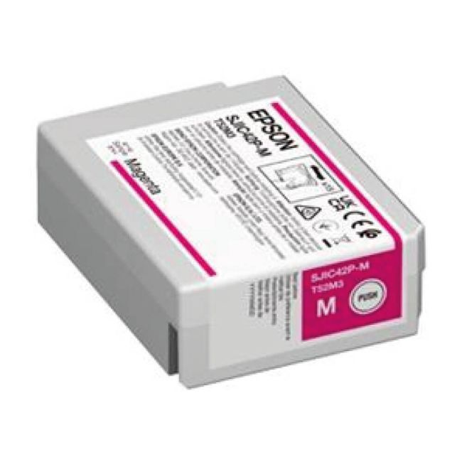 Epson SJIC-42-P-M Magenta Ink Cartridge (50ml) C13T52M340