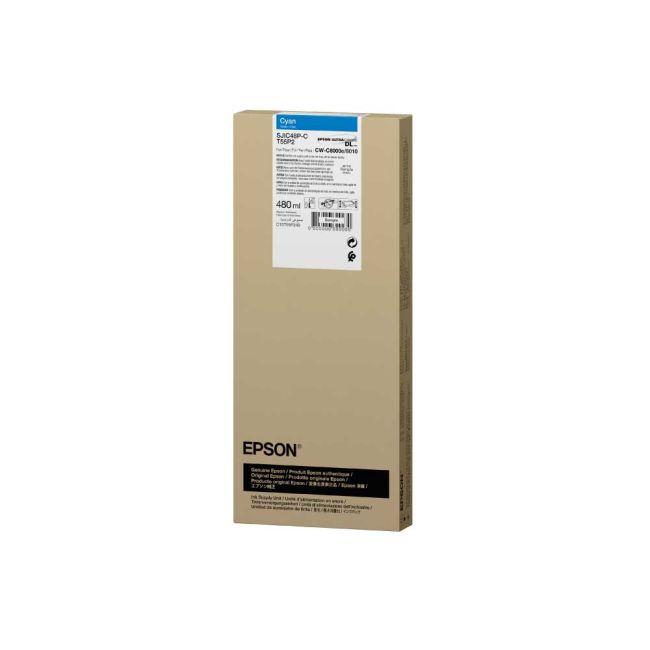 Epson SJIC48P-C Cyan Ink Cartridge C13T55P240