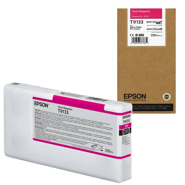 Epson Vivid Magenta (200ml) C13T913300