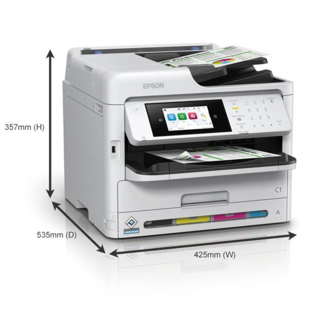 Epson WorkForce Pro WF-C5890DWF A4 Colour Multifunction Inkjet Printer
