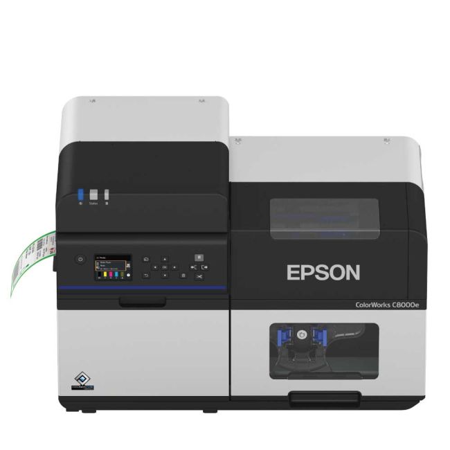 Epson ColourWorks C8000e (MK) Matte Colour Inkjet Label Printer
