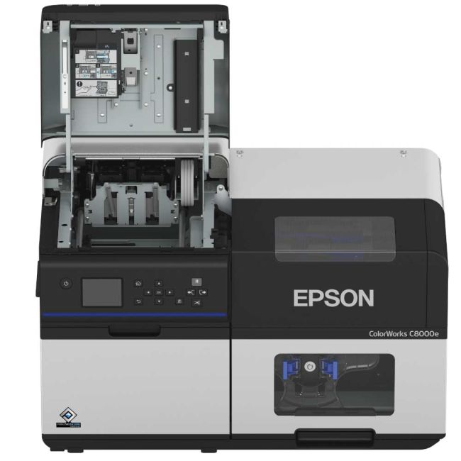 Epson ColourWorks C8000e (MK) Matte Colour Inkjet Label Printer