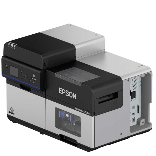 Epson ColourWorks C8000e (BK) Gloss Colour Inkjet Label Printer