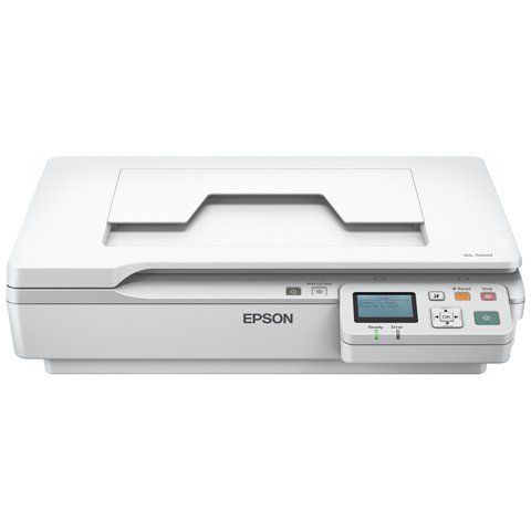 Epson WorkForce DS-5500N A4 Flatbed Network Scanner front view