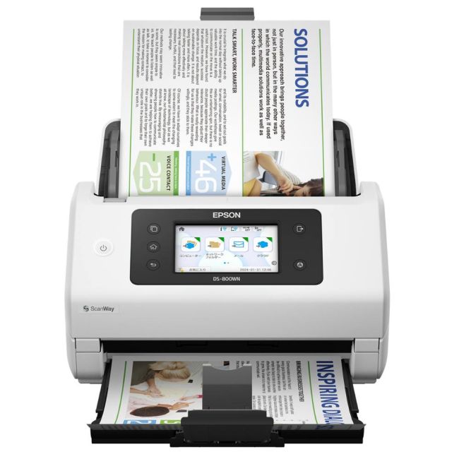 Epson WorkForce DS-800WN A4 Sheetfed Scanner