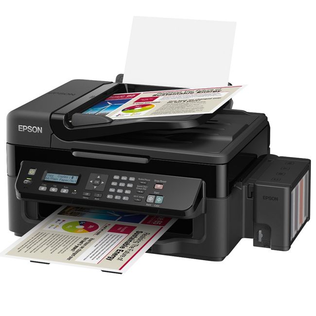 Epson EcoTank L555 A4 Colour Inkjet All In One WiFi Printer - DISCONTINUED