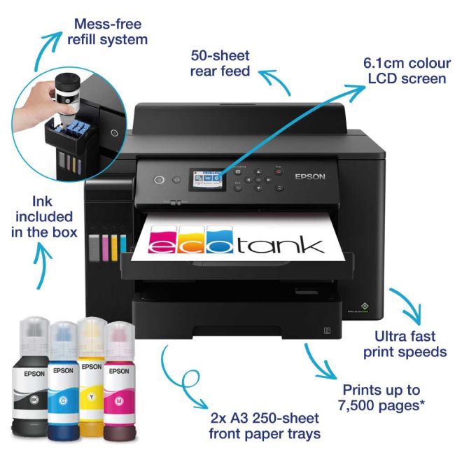 Epson EcoTank ET-16150 A3+ Colour Inkjet Printer