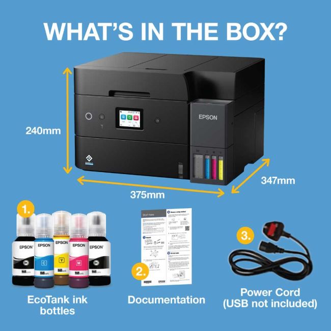 Epson EcoTank ET-4950 A4 Colour Multifunction Inkjet Printer