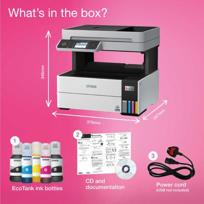 Epson EcoTank ET-5170 A4 Colour Inkjet Multifunction Printer