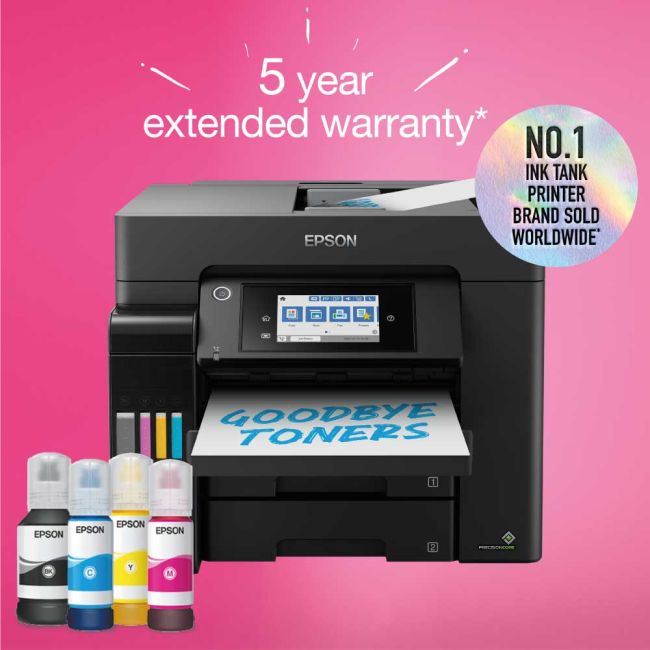 Epson EcoTank ET-5850 A4 Colour Multifunction Inkjet Printer