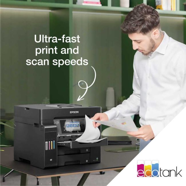 Epson EcoTank ET-5850 A4 Colour Multifunction Inkjet Printer