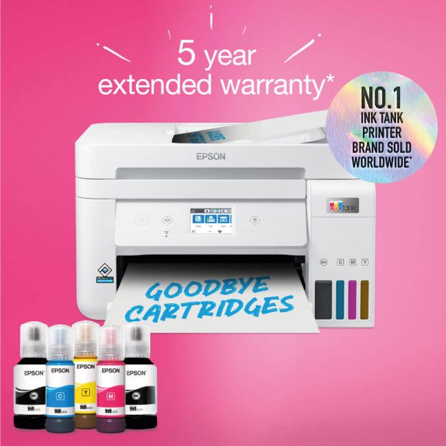 Epson EcoTank ET-4856 A4 Colour Multifunction Inkjet Printer