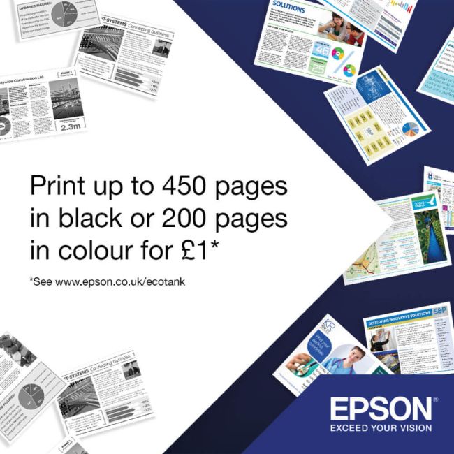 Epson EcoTank ET-2751 A4 Inkjet Multifunction Printer - DISCONTINUED