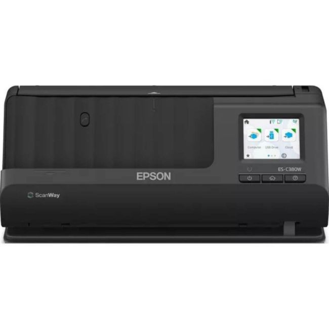Epson WorkForce ES-C380W A4 Compact Desktop Scanner ** New - Open Box ** 