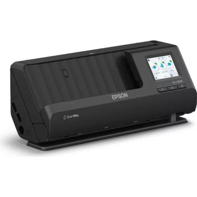 Epson WorkForce ES-C380W A4 Compact Desktop Scanner ** New - Open Box ** 