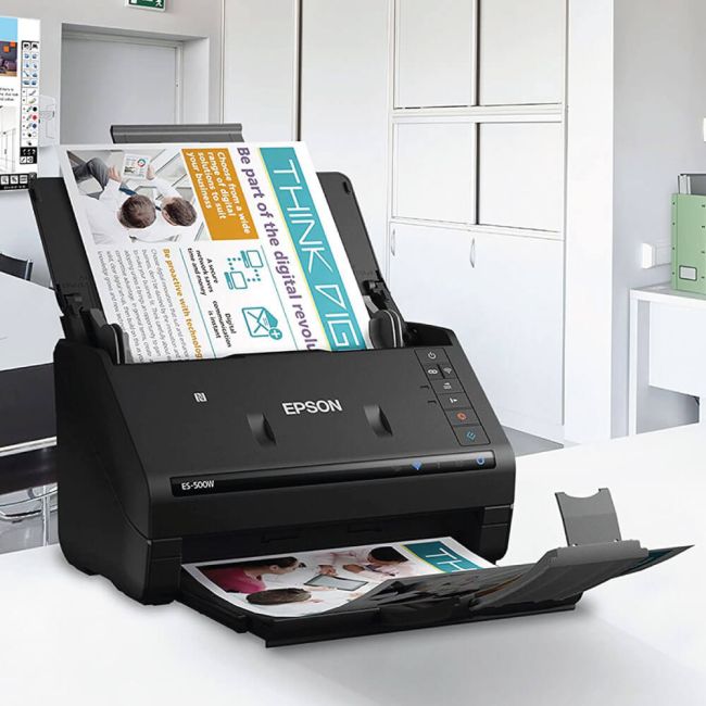 Epson ES500WII A4 Document Scanner