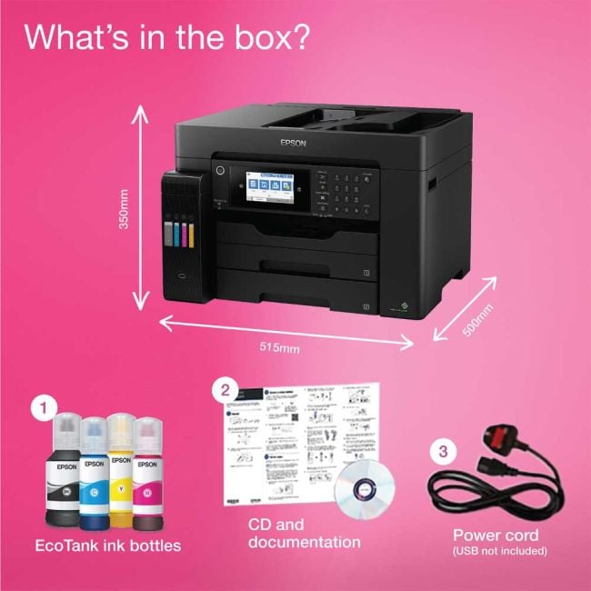 Epson EcoTank ET-16605 A3+ Colour Multifunction Inkjet Printer