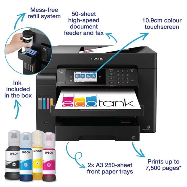 Epson EcoTank ET-16605 A3+ Colour Multifunction Inkjet Printer