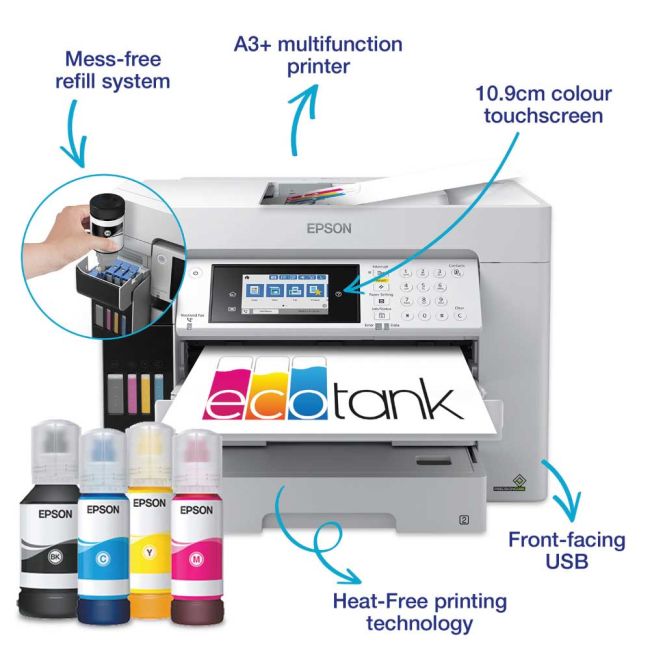 Epson EcoTank Pro ET-16685 A3+ Colour Multifunction Inkjet Printer