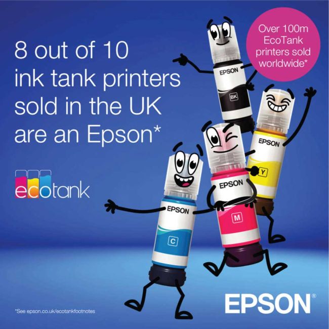 Epson EcoTank ET-5805 A4 Colour Multifunction Inkjet Printer