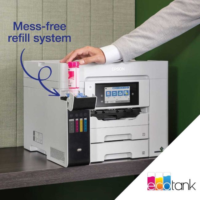 Epson EcoTank Pro ET-5885 A4 Colour Multifunction Inkjet Printer