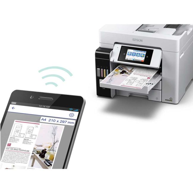 Epson EcoTank Pro ET-5885 A4 Colour Multifunction Inkjet Printer