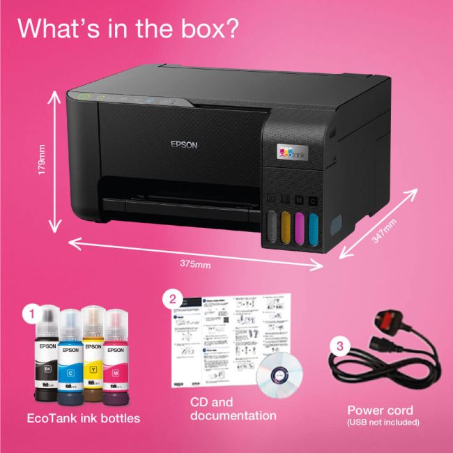 Epson EcoTank ET-2814 A4 Colour Multifunction Inkjet Printer