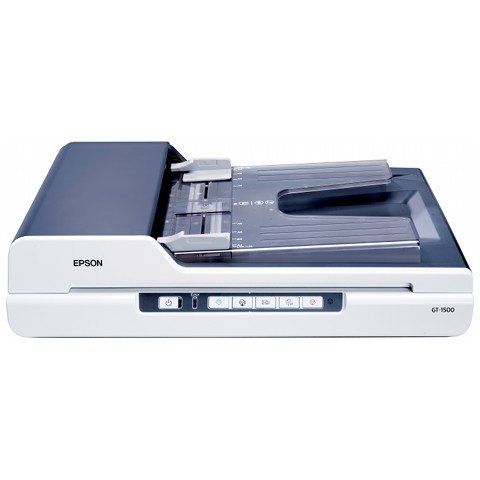 Epson GT-1500 A4 Flatbed Scanner with ADF front view