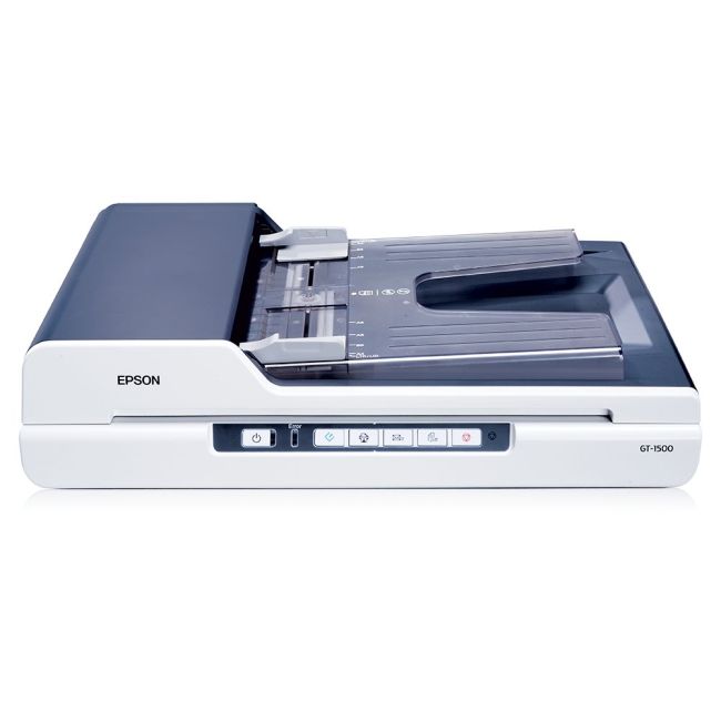 Epson GT-1500 A4 Flatbed Scanner with ADF front view
