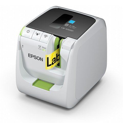 Epson LabelWorks LW-1000P Thermal Label Printer printing