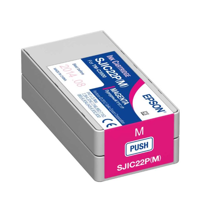 Epson C33S020603 SJIC22PM Magenta Ink Cartridge (33ml)