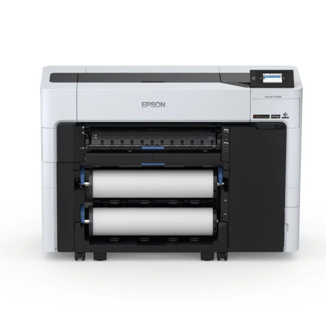 Epson SureColor SC-T3700D (Dual Roll) 24" / A1 Large Format Colour Inkjet Printer With Postscript
