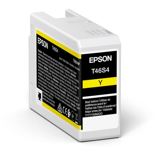 Epson T46S4 Yellow Ink Cartridge (25ml) C13T46S400