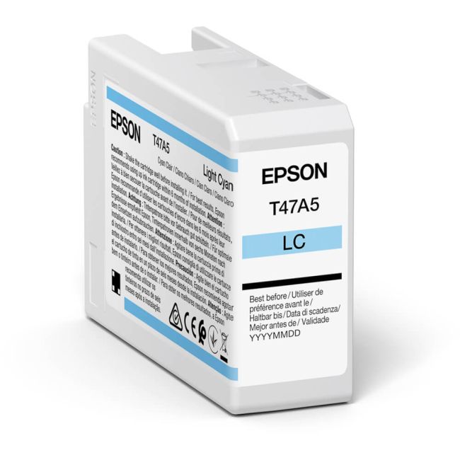 Epson T47A5 Light Cyan Ink Cartridge (50ml) C13T47A500
