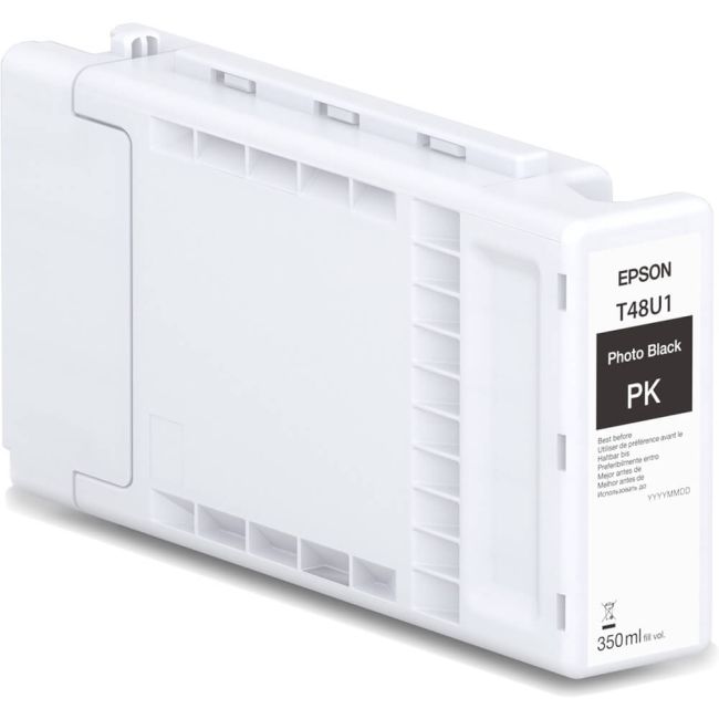 Epson T48U UltraChrome Pro 6 Photo Black Ink Cartridge (350ml) C13T48U100