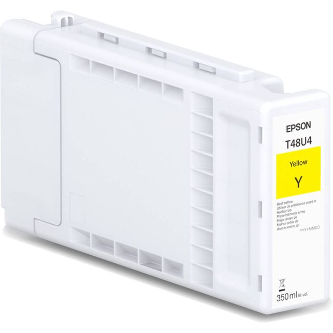 Epson T48U UltraChrome Pro 6 Yellow Ink Cartridge (350ml) C13T48U400