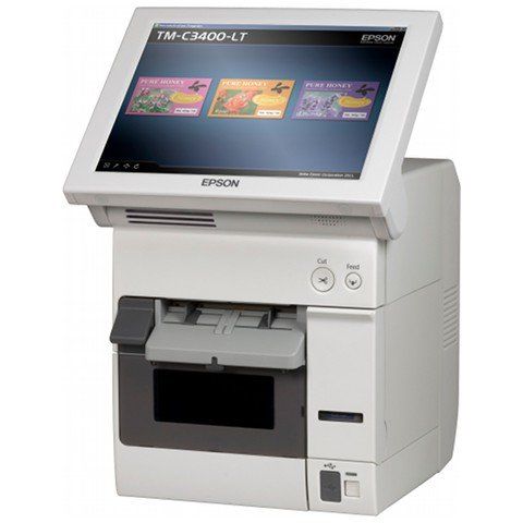 Epson TM-C3400-LT Standalone Label Terminal