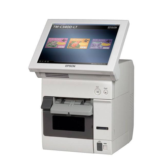 Epson TM-C3400-LT Standalone Label Terminal