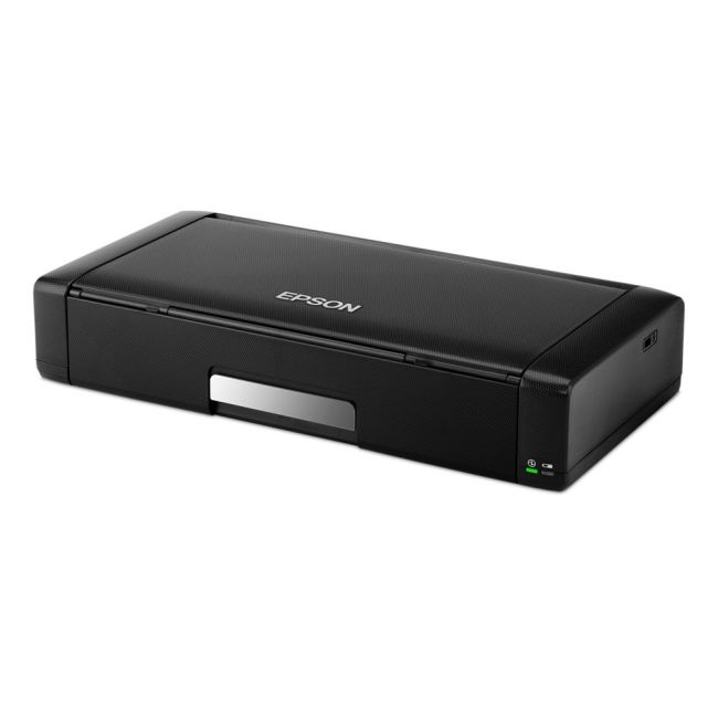 Epson Workforce WF-100W Portable Inkjet Printer front view close