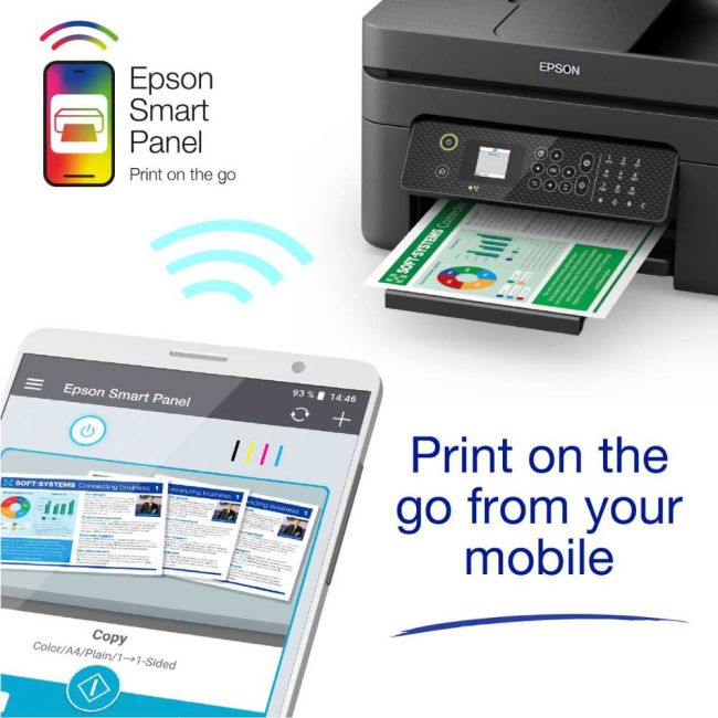 Epson WorkForce WF-2930DWF A4 Colour Multifunction Inkjet Printer