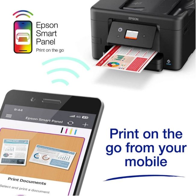 Epson WorkForce Pro WF-3920 A4 Colour Multifunction Inkjet Printer