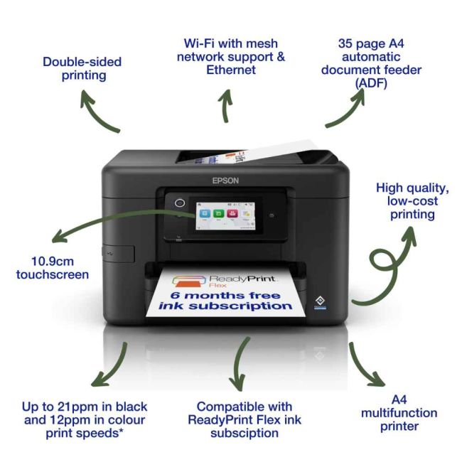 Epson WorkForce Pro WF-4920 A4 Colour Multifunction Inkjet Printer