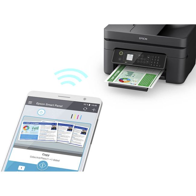Epson WorkForce WF-2840DWF A4 Colour Multifunction Inkjet Printer