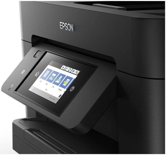 Epson Workforce Pro WF-4740DTWF A4 Colour Multifunction Inkjet Printer close up