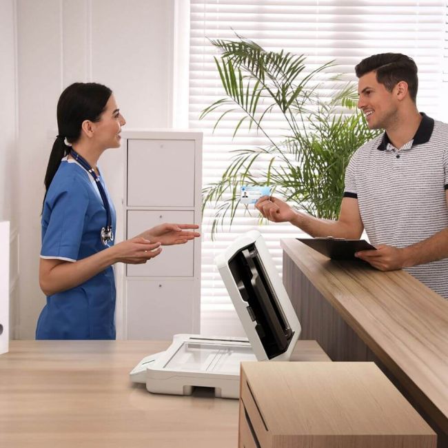 Epson WorkForce DS-1760WN A4 Flatbed & Sheetfed Scanner
