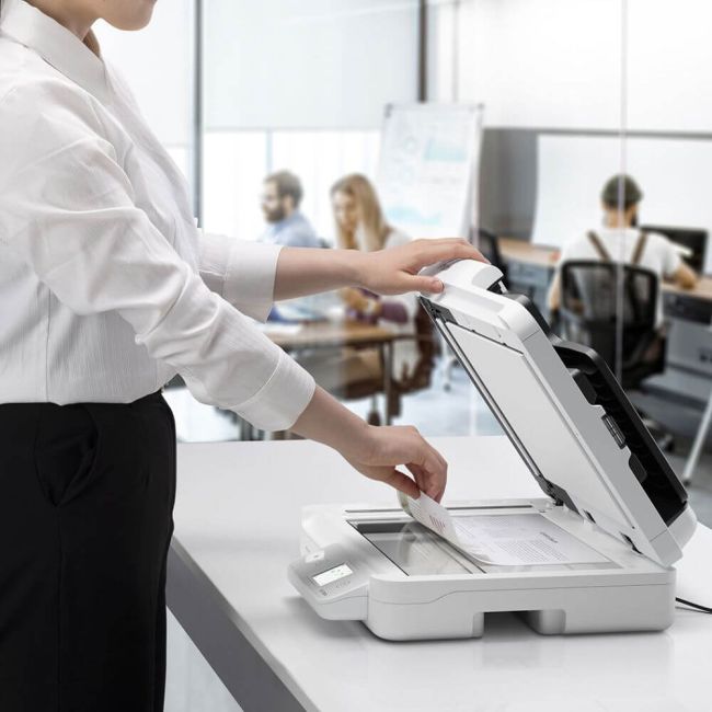 Epson WorkForce DS-1760WN A4 Flatbed & Sheetfed Scanner