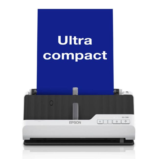 Epson WorkForce DS-C330 A4 Compact Desktop Scanner
