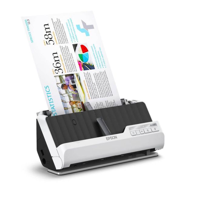 Epson WorkForce DS-C490 A4 Compact Desktop Scanner