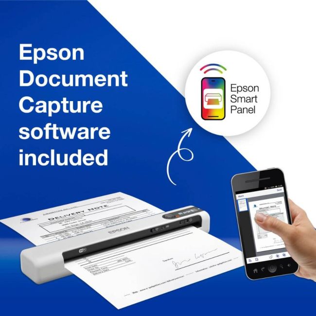 Epson WorkForce DS-70 A4 Mobile Scanner