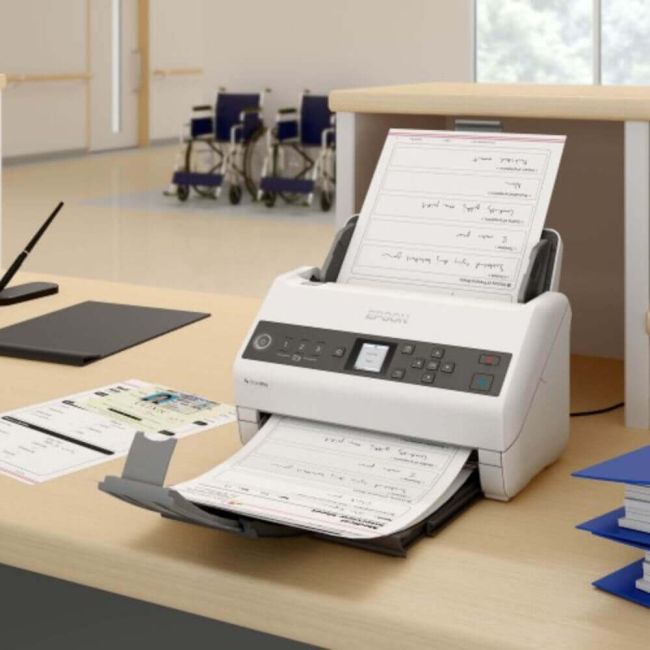 Epson WorkForce DS-730N A4 Document Sheetfed Scanner